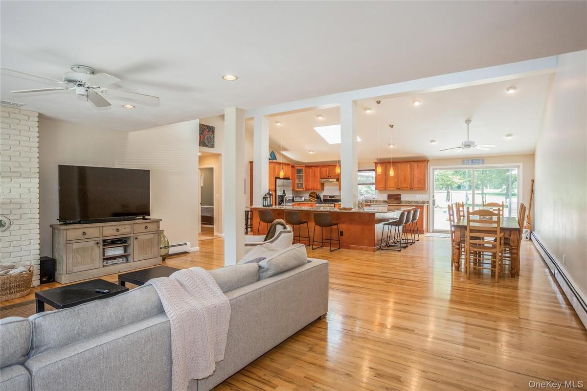 Spacious open floor plan