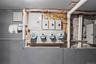Utilities with electric panel