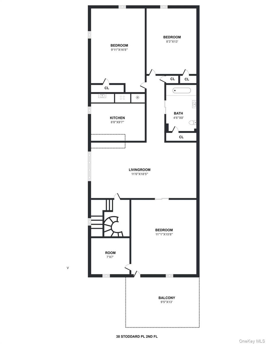 View of room layout