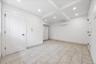 Spare room with recessed lighting and a wall unit AC