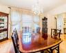 Spacious formal dining room