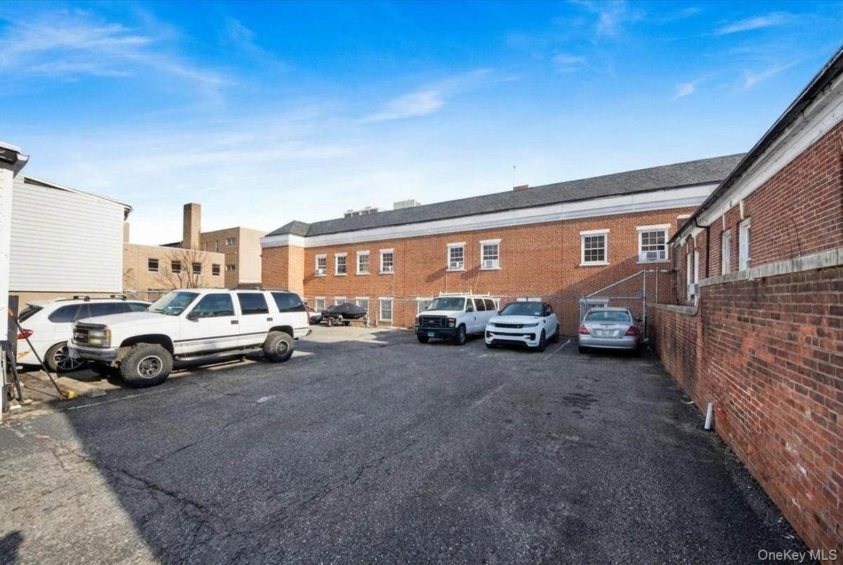 View of uncovered parking lot