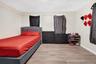 Bedroom featuring wood finished floors