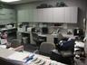 Reception office area with built in desk