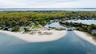 Aerial view of Goose Creek Beach