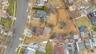 Aerial perspective of suburban area