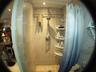 Bathroom with a shower stall