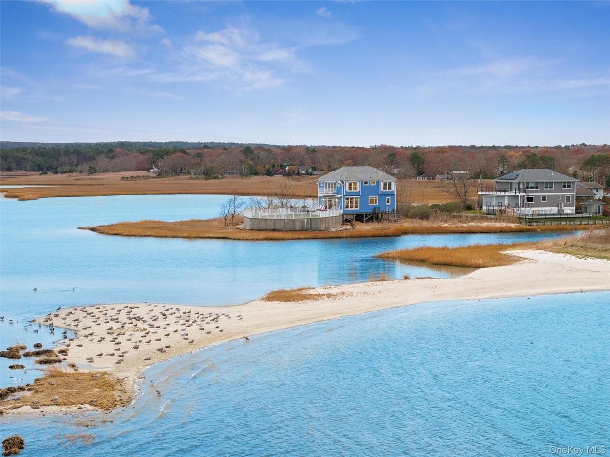 Water view with local beach
