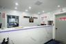 Reception area featuring recessed lighting