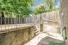 Fenced backyard featuring a patio area