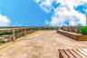View of patio / terrace with a view of city