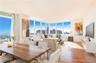 Dining room featuring expansive windows and light wood-type flooring