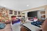 Living room featuring recessed lighting