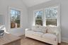 An inviting home office offering a quiet, light filled workspace ideal for productivity and focus