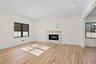 Unfurnished living room with a premium fireplace, recessed lighting, light wood-style flooring, and ornamental molding