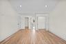Unfurnished bedroom featuring light wood finished floors, recessed lighting, and connected bathroom