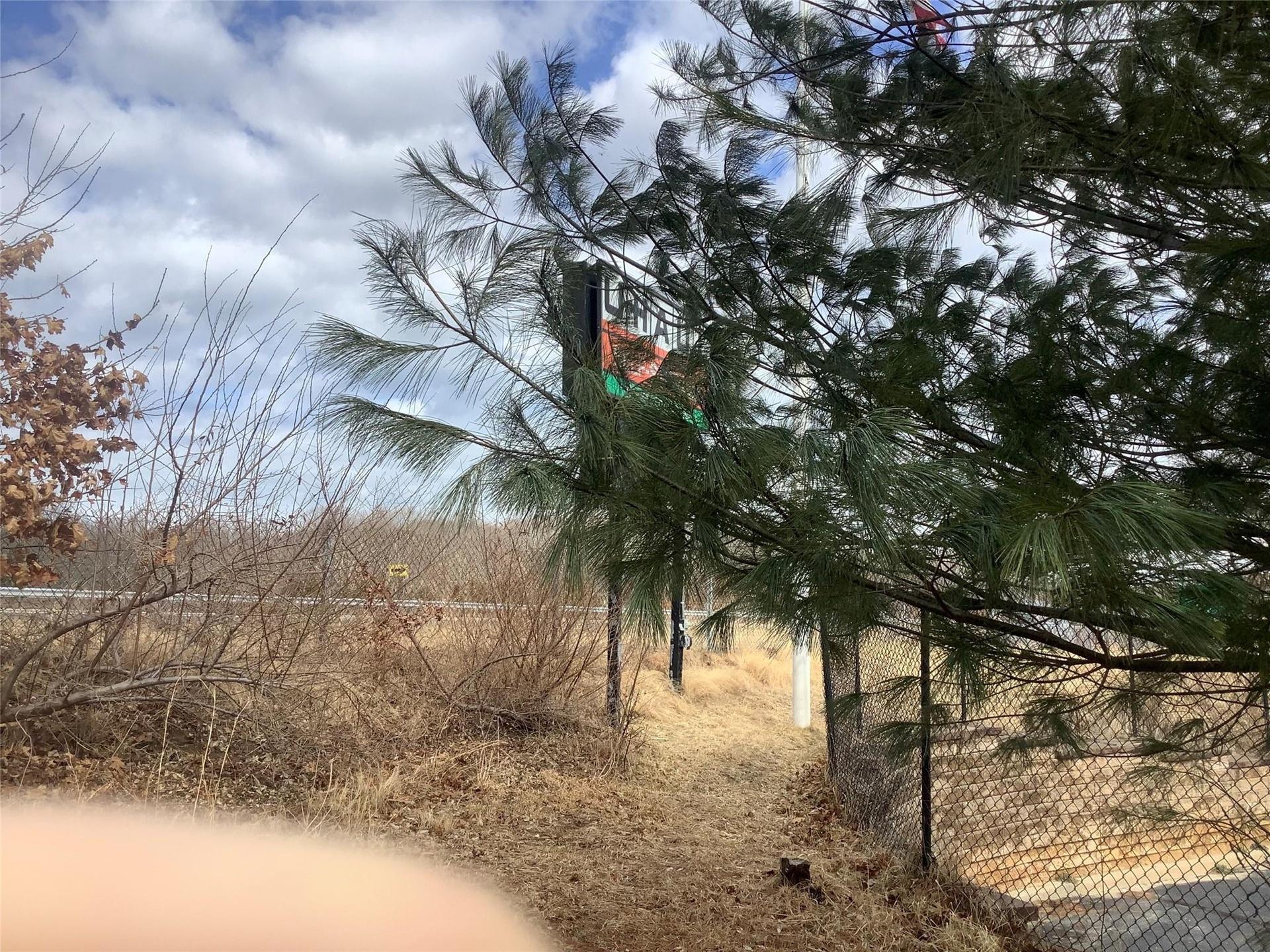 View of undeveloped land