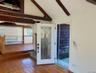 Doorway featuring hardwood / wood-style floors and arched walkways
