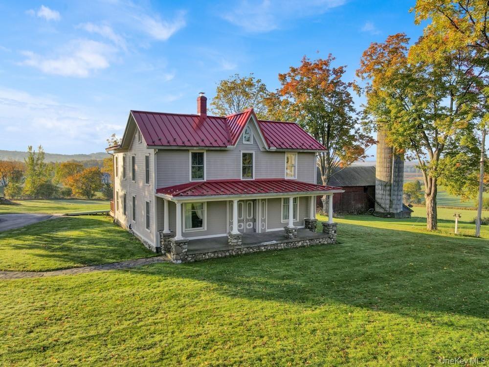 Front Exterior of Historic Farm Home
