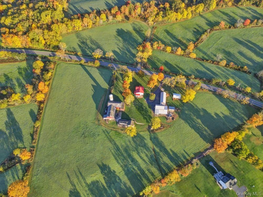 Aerial View Showing Front Acerage