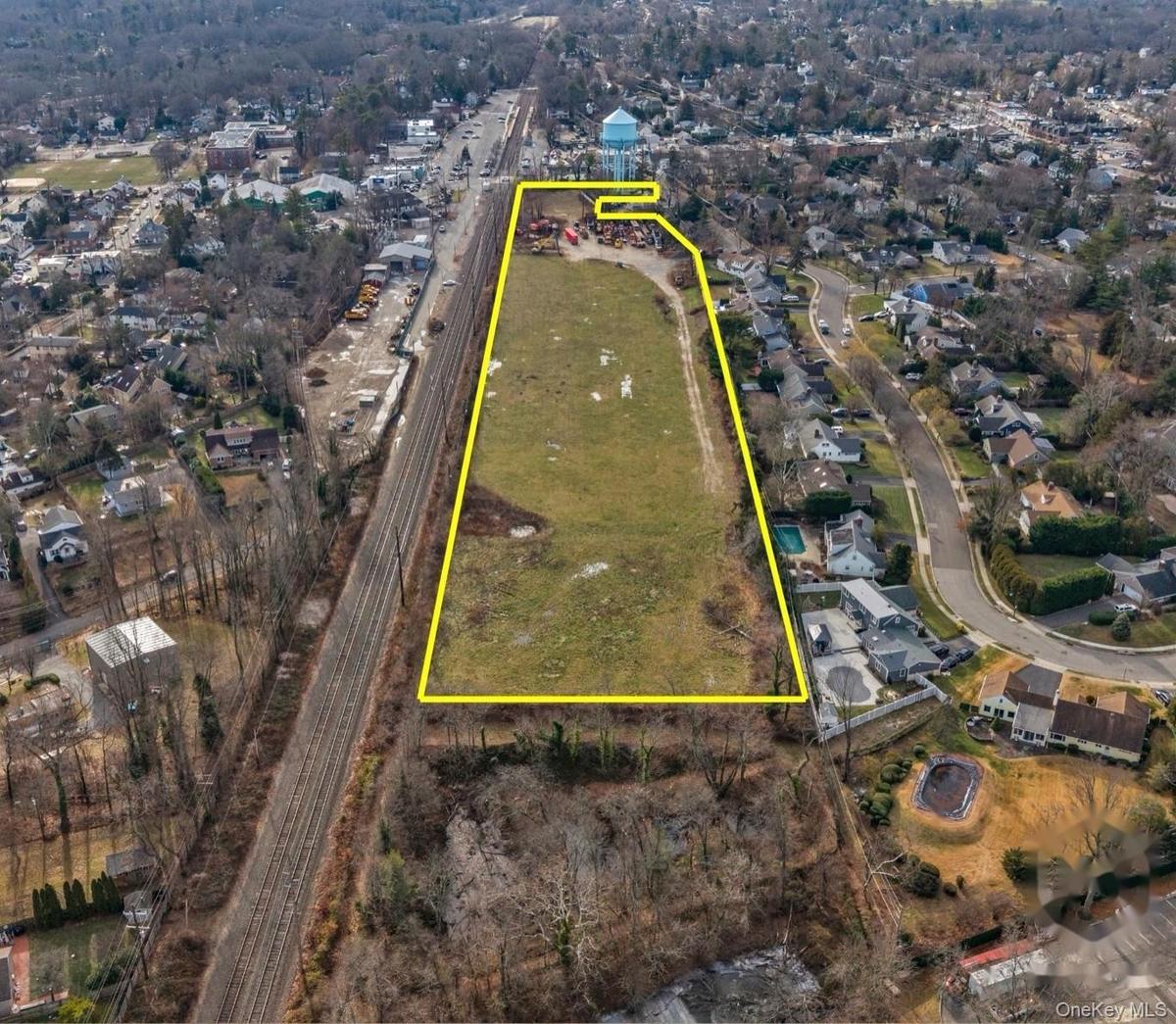 7.7 acres land parcel the site of an approved residential development