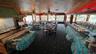 Indoor dining with water view
