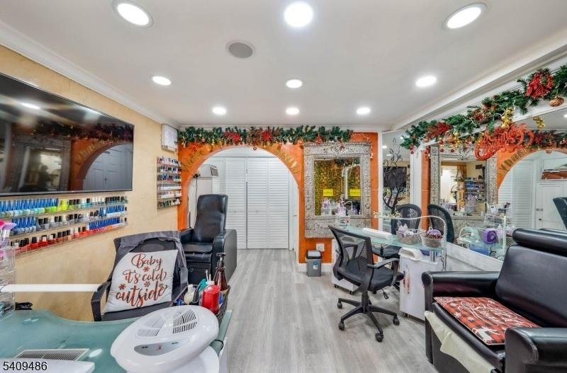 First floor hair salon