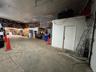 Garage with a workshop area