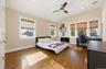 Oversized Bedroom, Vaulted Ceiling, Custom Windows Bring Natural Light