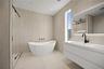 hotel-like spa bathroom