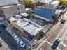 Aerial view of an industrial area