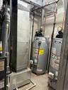 Utilities with heating unit and water heater