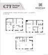 C7T- 3 BEDROOM, 2.5 BATHROOM TOWNHOUSE WITH HOME OFFICE AND LOFT; approx 2442 SQFT