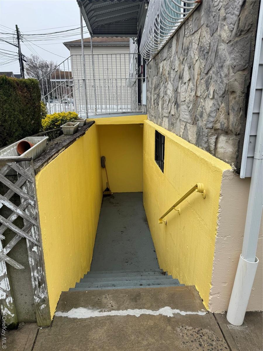 View of stairs