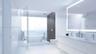 Master hers bath.