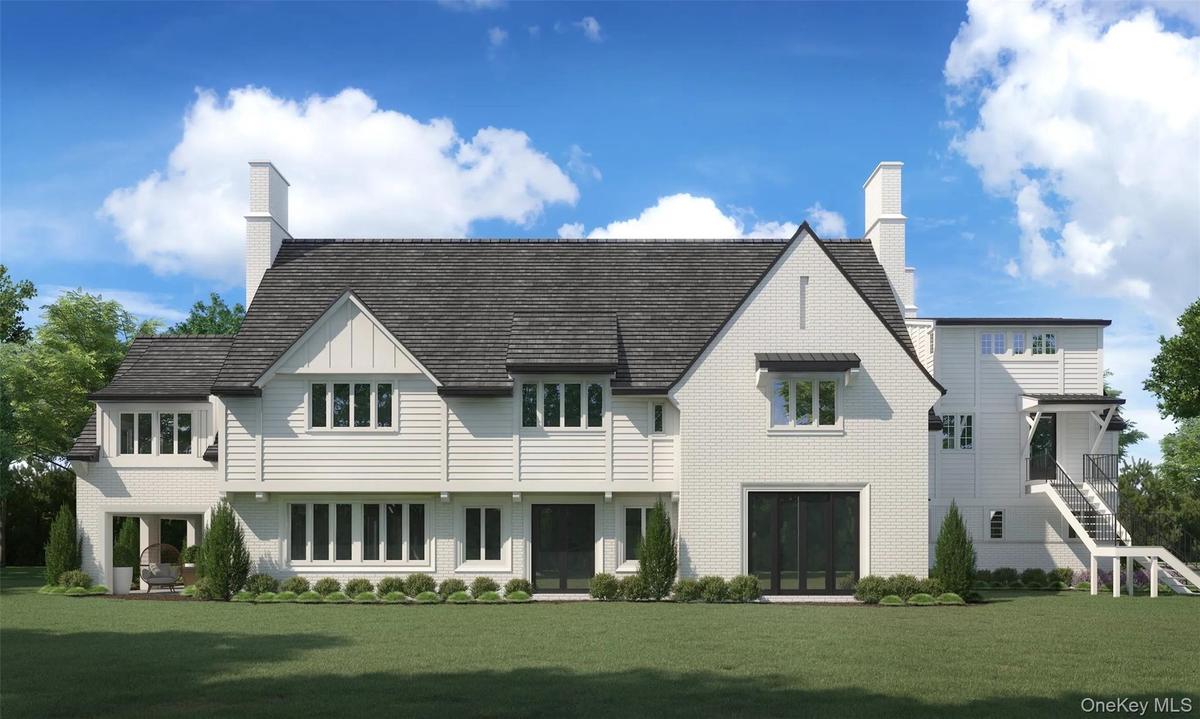 Back of proposed house to be built
