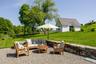 View of patio with outdoor lounge area