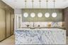 10' Rare Arabescato marble Island
