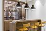 Bar with fridge and ice maker