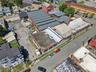 Bird's eye view of industrial structures