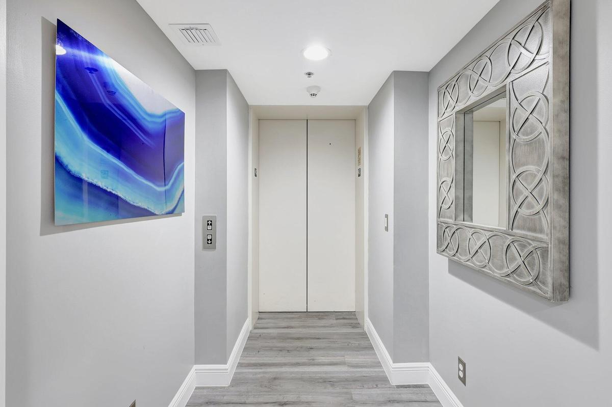 PRIVATE ELEVATOR ENTRANCE
