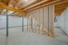 View of unfinished basement