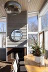 Screened In Porch with Fireplace