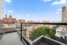 Balcony with a city view