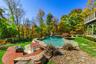 View of pool with a patio and a fenced backyard