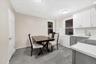 Dining area featuring baseboards