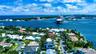 Aerial view looking South as the Celebrity ship leaves Port Everglades and enters the Atlantic Ocean.