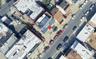 Aerial view of property's location featuring property parcel outlined