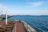 Dock with a water view