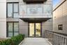 Property entrance featuring french doors